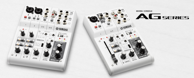 小白和小小白——YAMAHA AG03 / AG06 调音台+ 音频接口评测及视频 