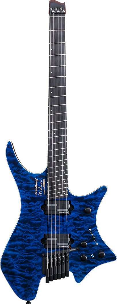 BOSS 发布造型奇葩的V-BDN 电吉他，将Strandberg 融合V-Guitar 技术 