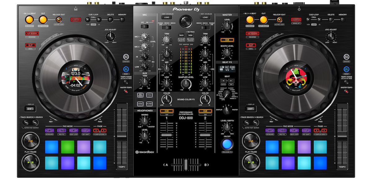 Pioneer DJ 发布DDJ-800 控制器，功能齐全且更加便携。 - Midifan 
