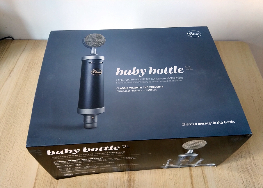 Blue Baby Bottle SL「Blue 小奶瓶」大振膜电容麦克风评测- Midifan