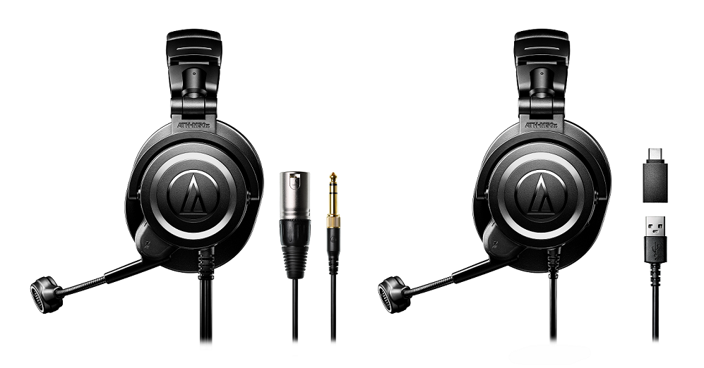 Audio-Technica 发布直播专用流媒体耳机ATH-M50xSTS 和ATH-M50xSTS-USB