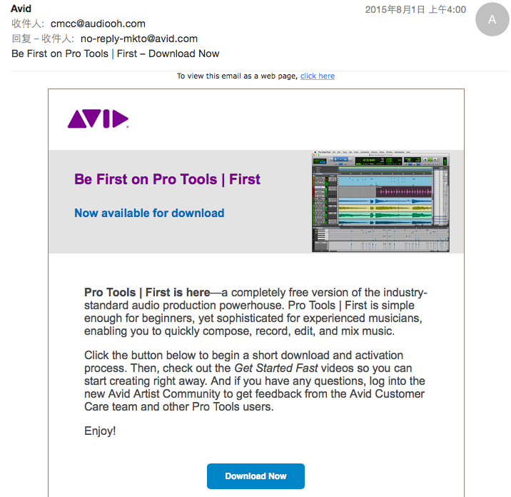 pro tools first download