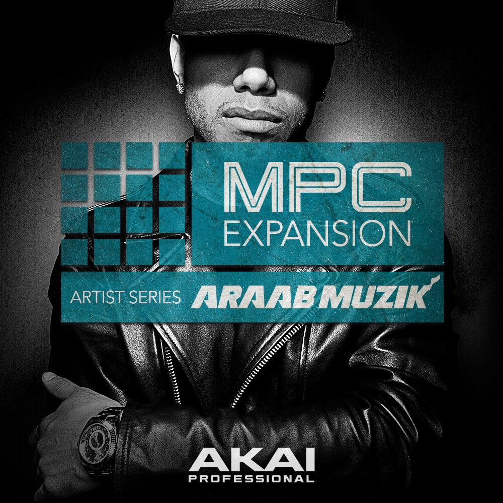 akai pro 發佈針對 mpc 的 araabmuzik artist 系列擴展包