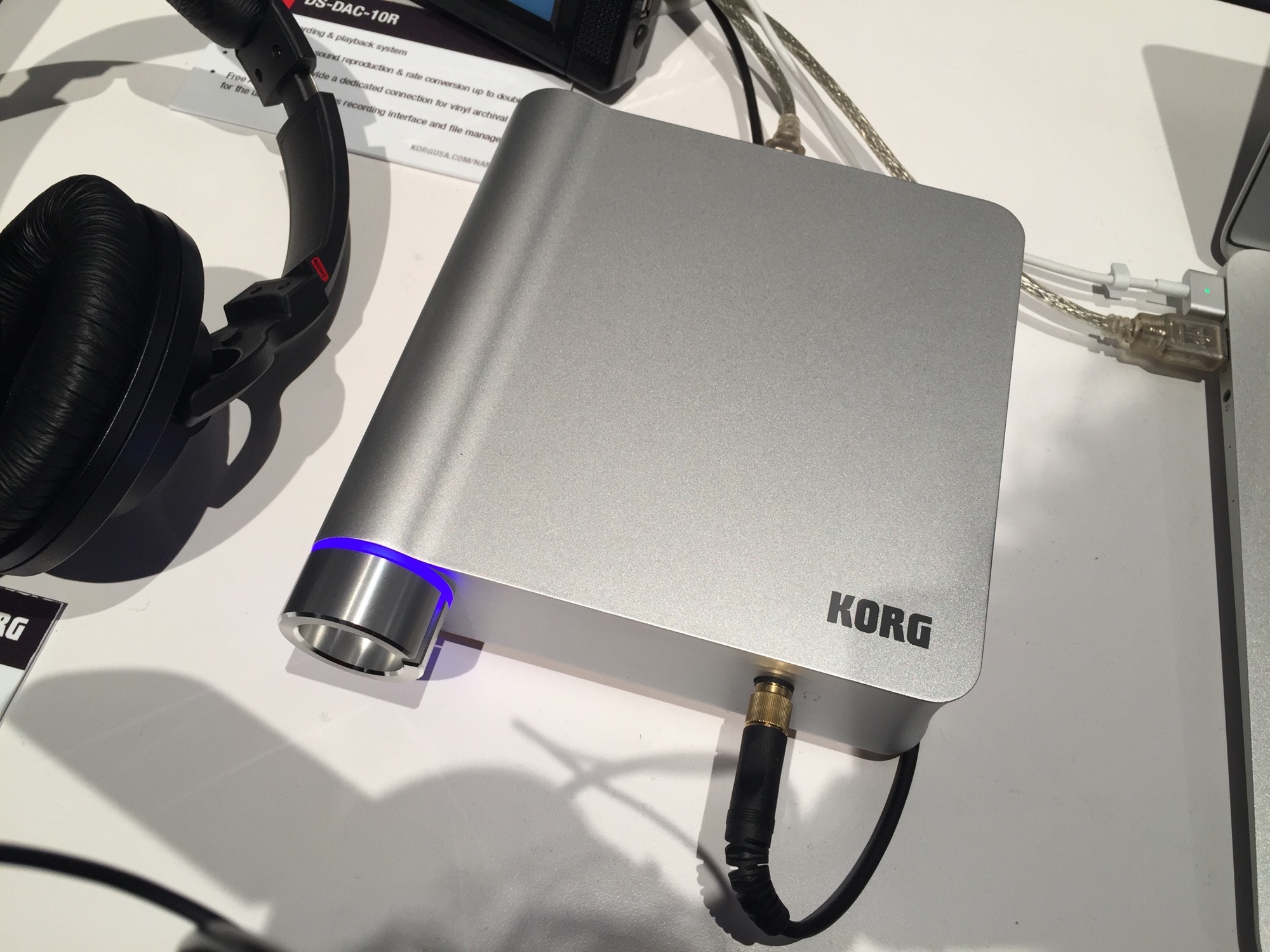 NAMM 2016 展会：Korg DS-DAC-10R 支持DSD 的高品质音频接口第一时间上手- midifan：我们关注电脑音乐
