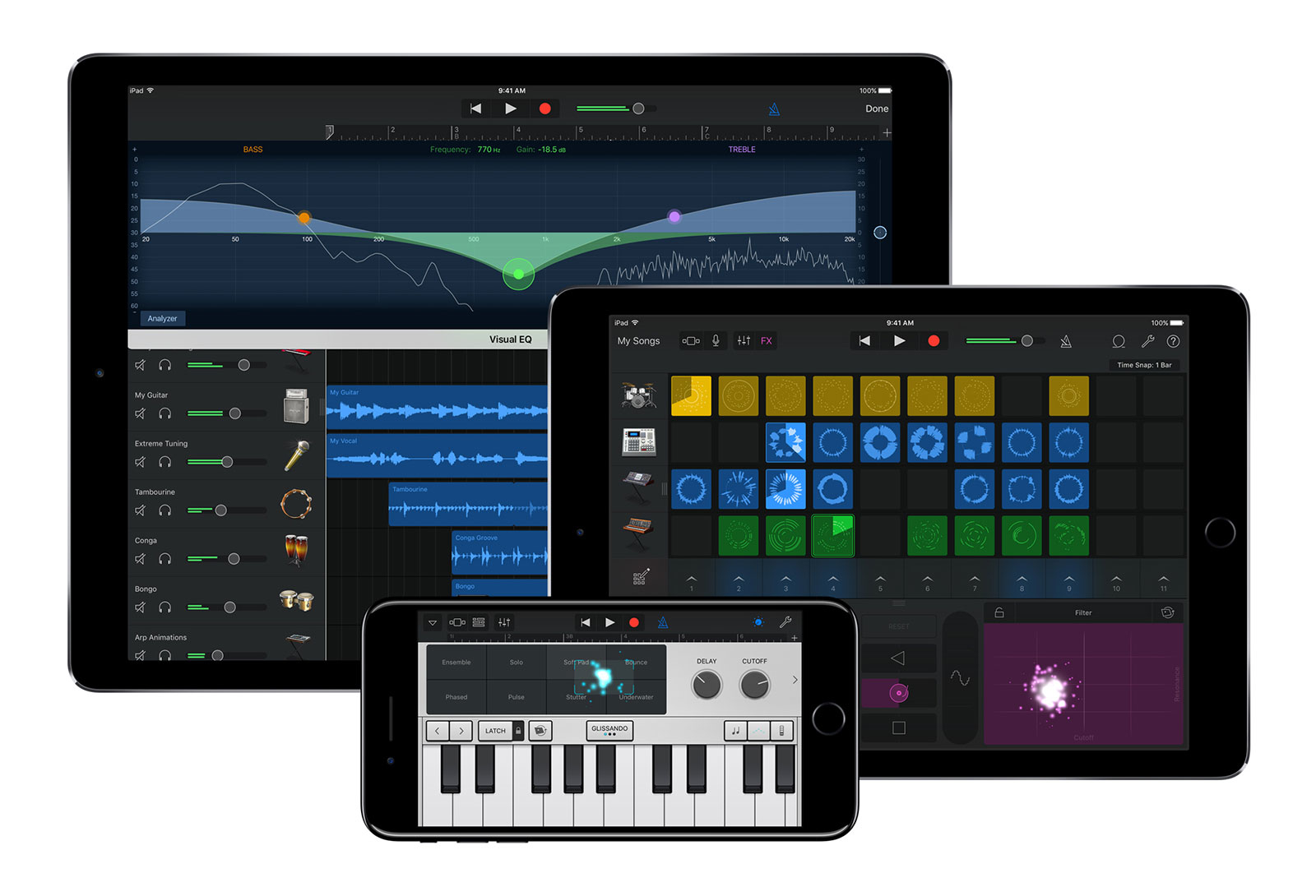 Garageband for iOS 升级 2.3.6，可以导入并回放 MIDI 文件啦 - midifan：我们关注电脑音乐
