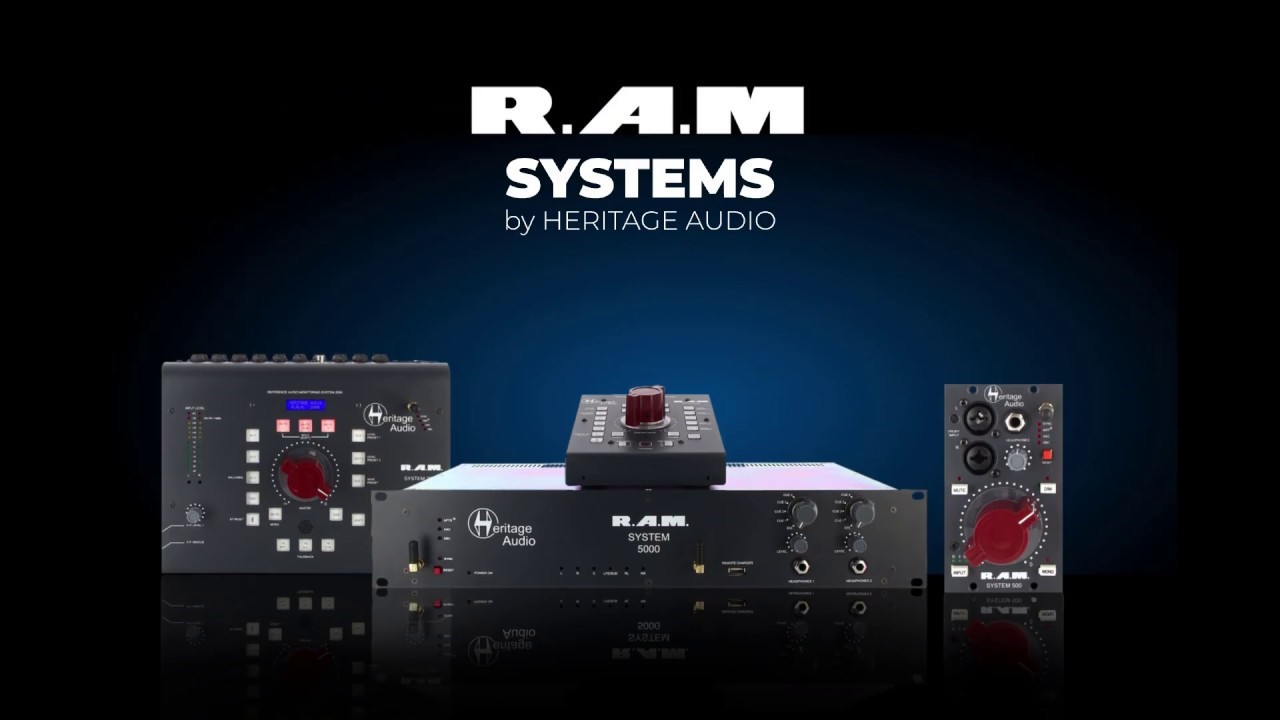 优秀的监听控制器系列——Heritage Audio RAM Systems 系列监听控制器