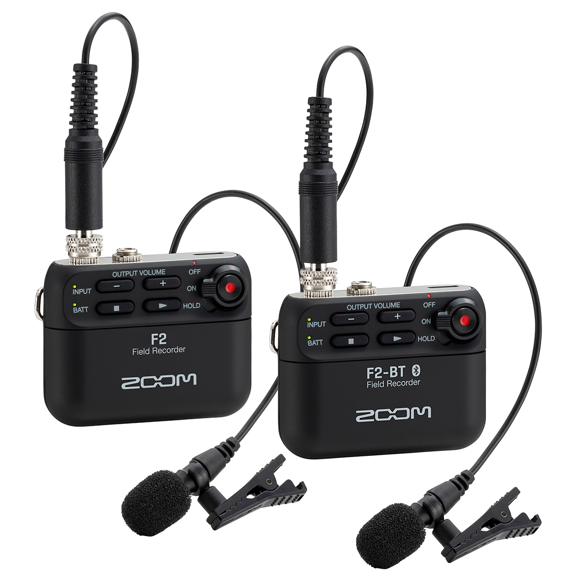 Zoom 发布超小型F2 和F2-BT 外景录音机- midifan：我们关注电脑音乐