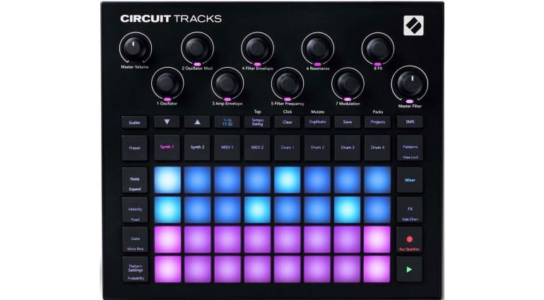 Novation Circuit Tracks 和Circuit Rhythm 新品无码流出，还有采样