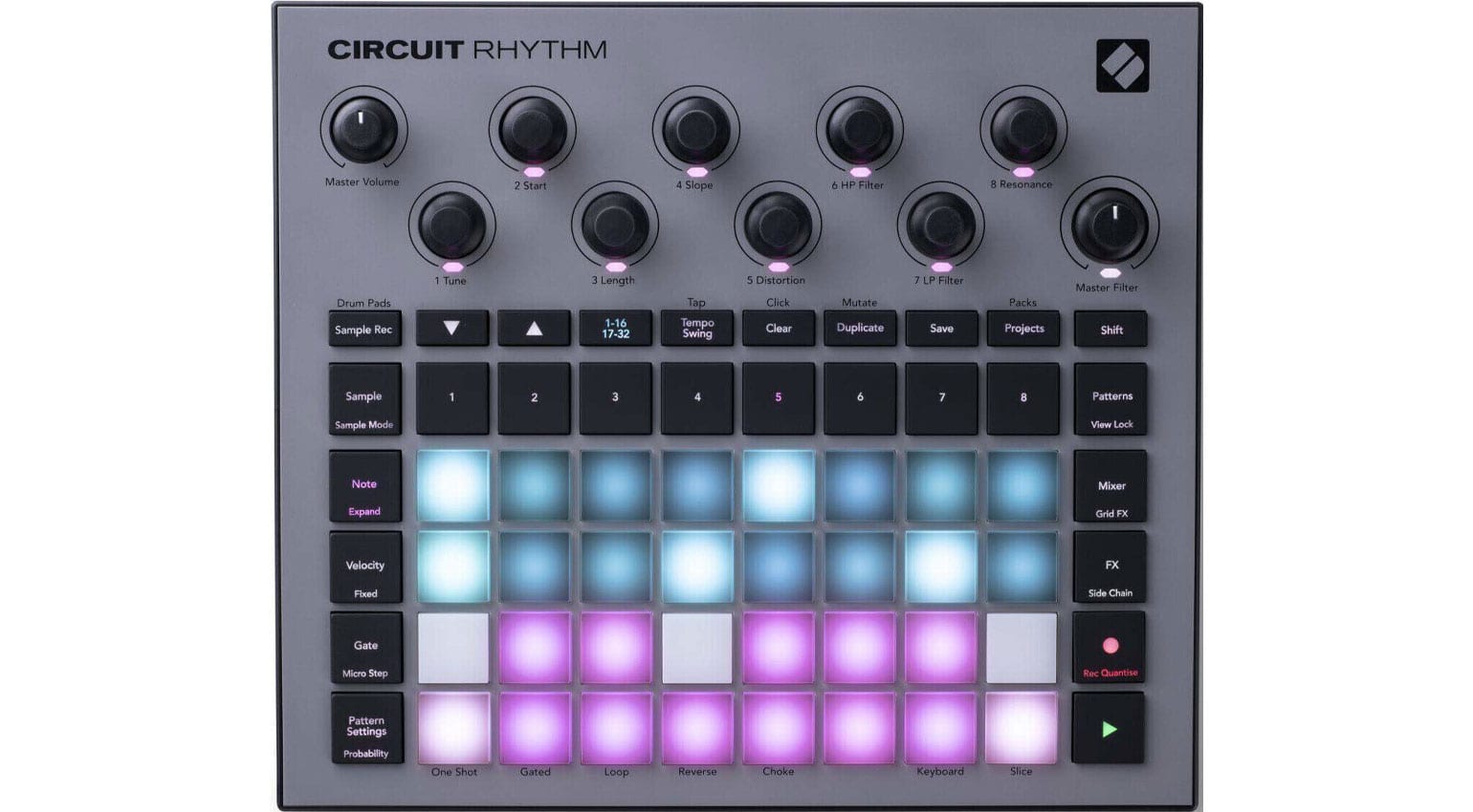 Novation Circuit Tracks 和Circuit Rhythm 新品无码流出，还有采样