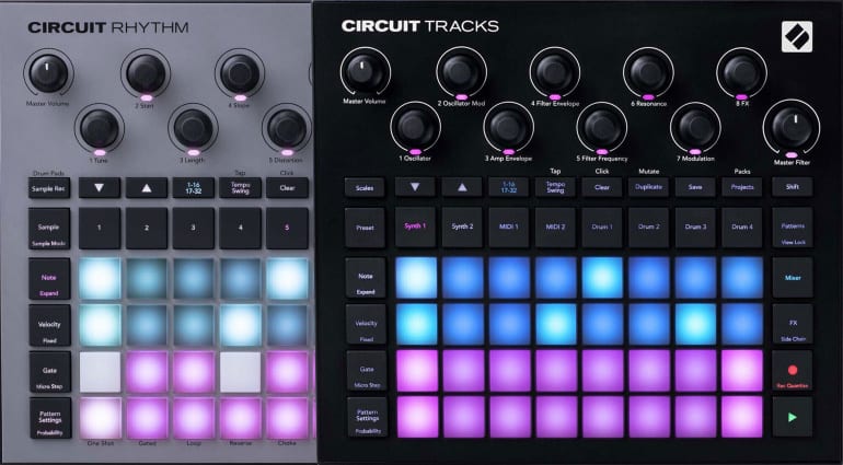 Novation Circuit Tracks 和Circuit Rhythm 新品无码流出，还有采样