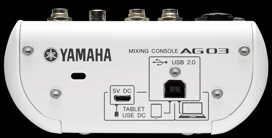 视频教程：如何使用Yamaha AG03 调音台进行游戏直播- midifan：我们