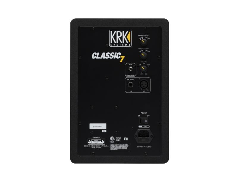KRK CLASSIC 5、7、8 寸有源监听音箱系列发布