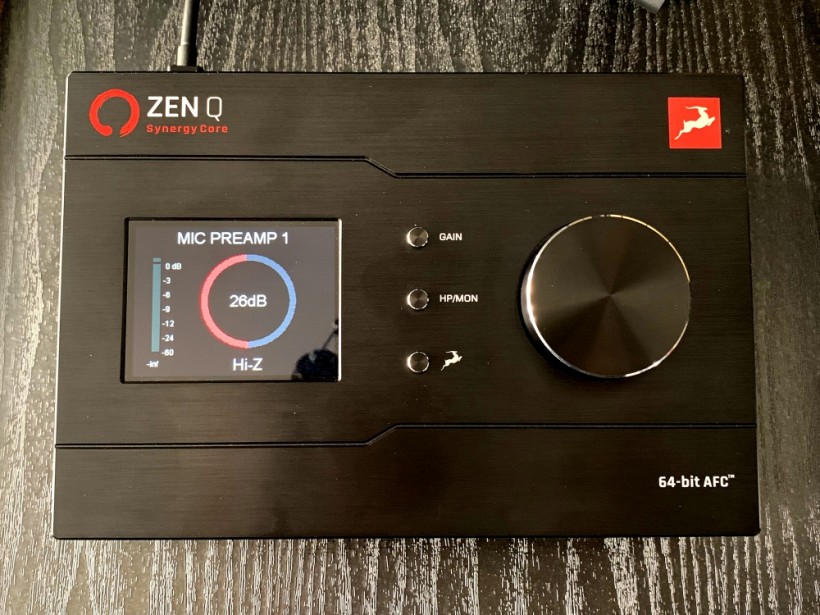 羚羊Antelope Audio ZEN 系列全家福的 ZEN Q 音频接口佩斯音频简评插图10