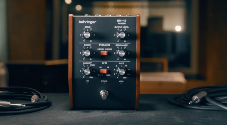 Behringer 用 BM-13 PHASER 移相器踏板「香酥鸡致敬」Moog MF-103JzFlex - 专业音乐制作社区JzFlex